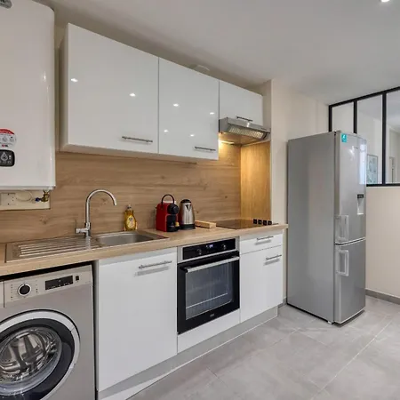 Apartment #hd White & Grey T2 Belle Electrique